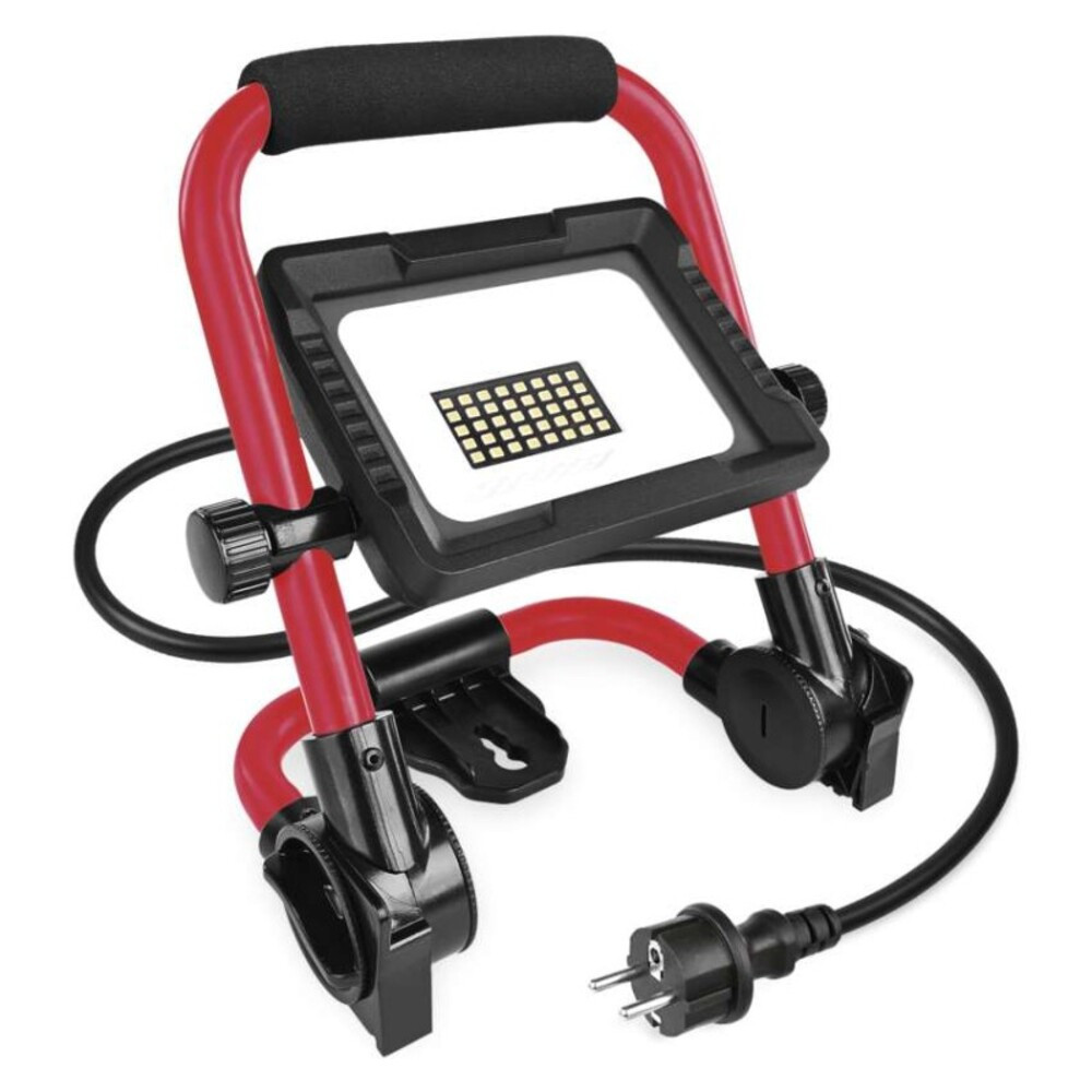 LED reflektor ELION 20W, red-fekete, IP65, 3000 lm, természetes fehér, 4000K, 220-240V, CRI> 80, piros, fekete, IP65/IP44, EMOS Lighting, ZS3323