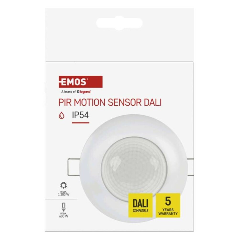 EMOS Mozgásérzékelő DALI (PIR) IP54, fehér, GS13142