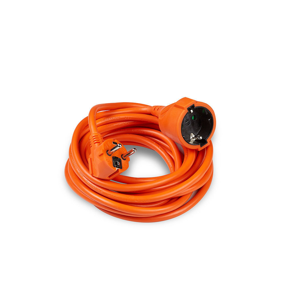 Technik Professional Hosszabbító (lengőkábel) Narancs 5m kábellel 3x1,5mm2 16A, IP20, MT5M1-5M-O