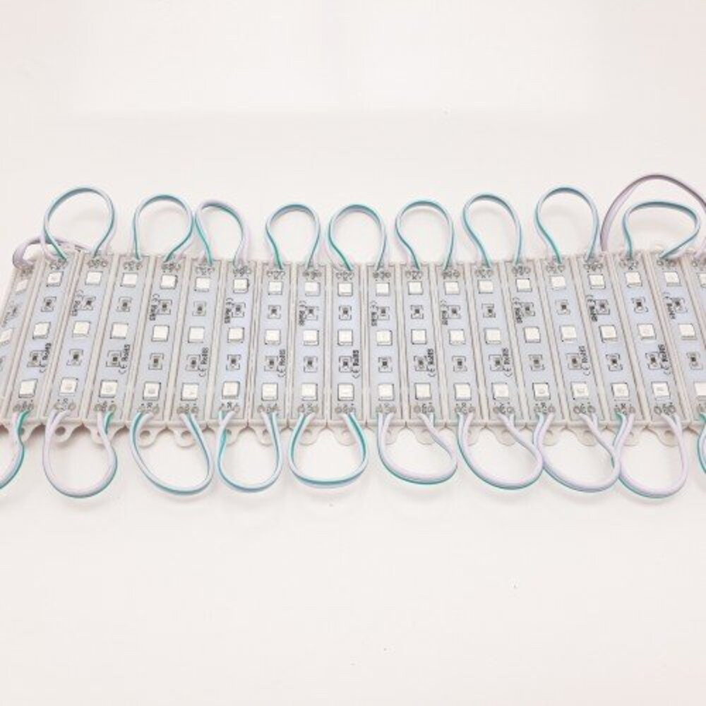 LED modul 0.9 Watt , 3x5054 SMD LED , zöld , IP65