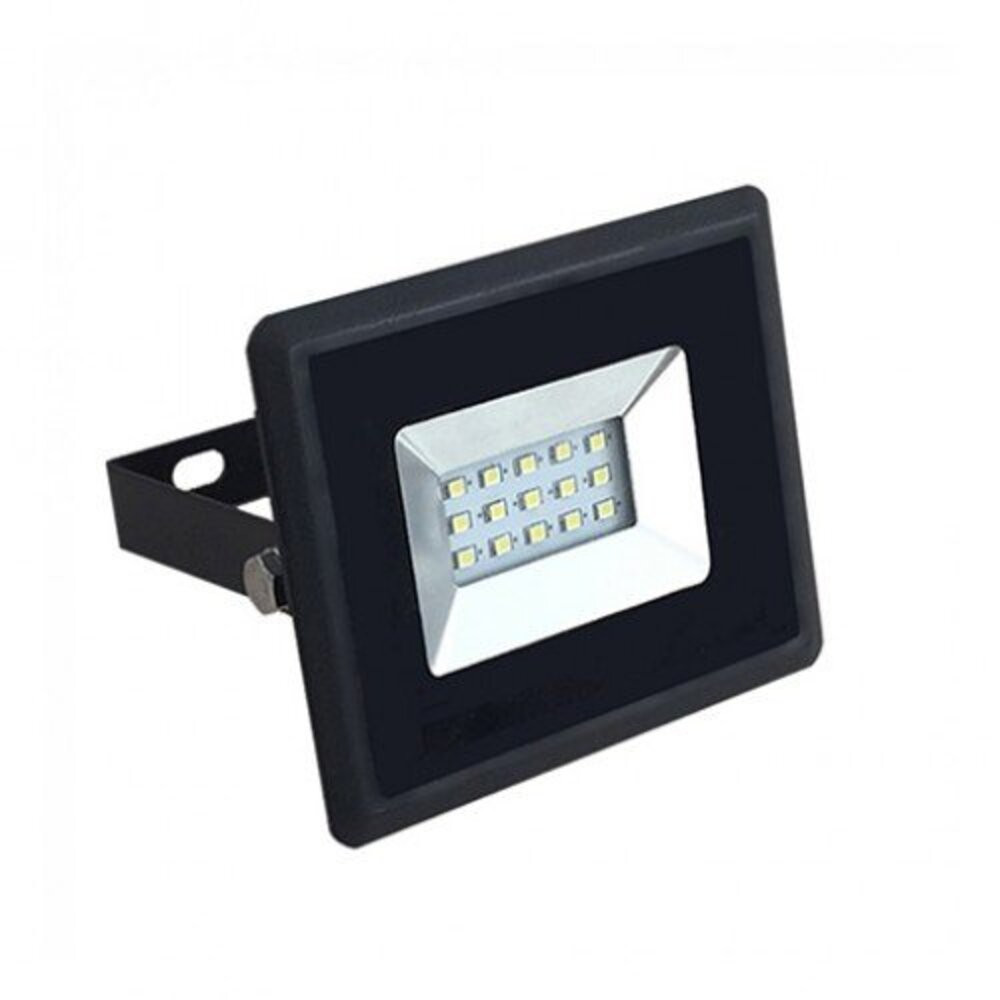 LED reflektor , 30 Watt , Ultra Slim , meleg fehér , E-series , fekete