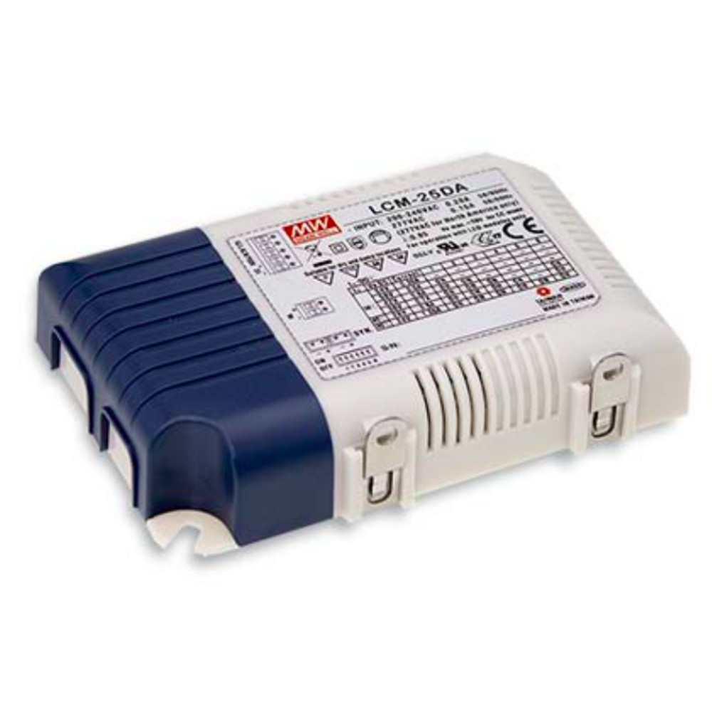 LED tápegység , Mean Well , LCM-25 , 25 Watt , áramgenerátoros