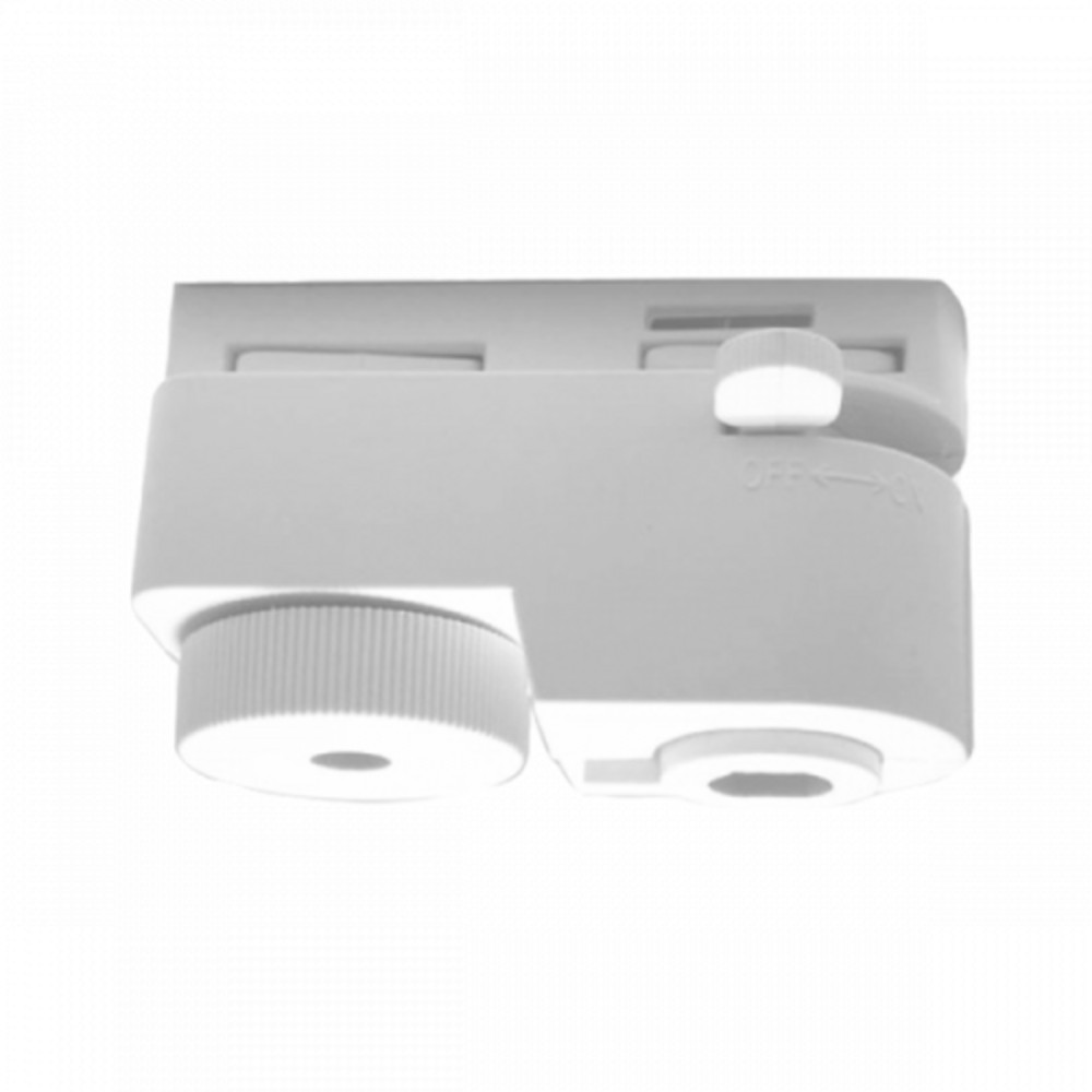 Track light sín adapter függesztékek csatlakoztatására , 1 fázisú , 2 pólusú , fehér