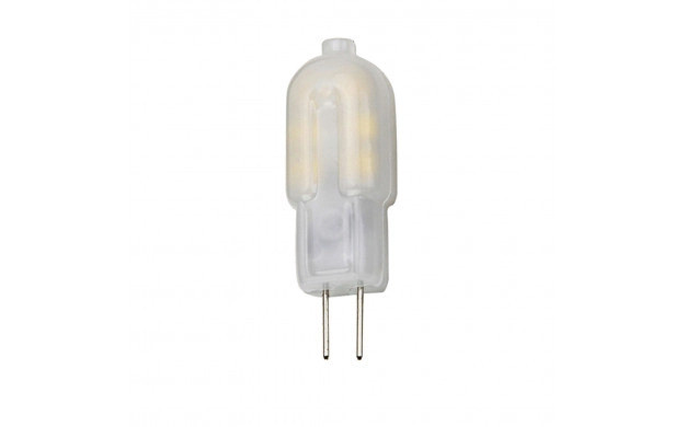 LED lámpa , 12V DC , kapszula , G4 foglalat , 2 Watt , 360°, természetes fehér , Optonica