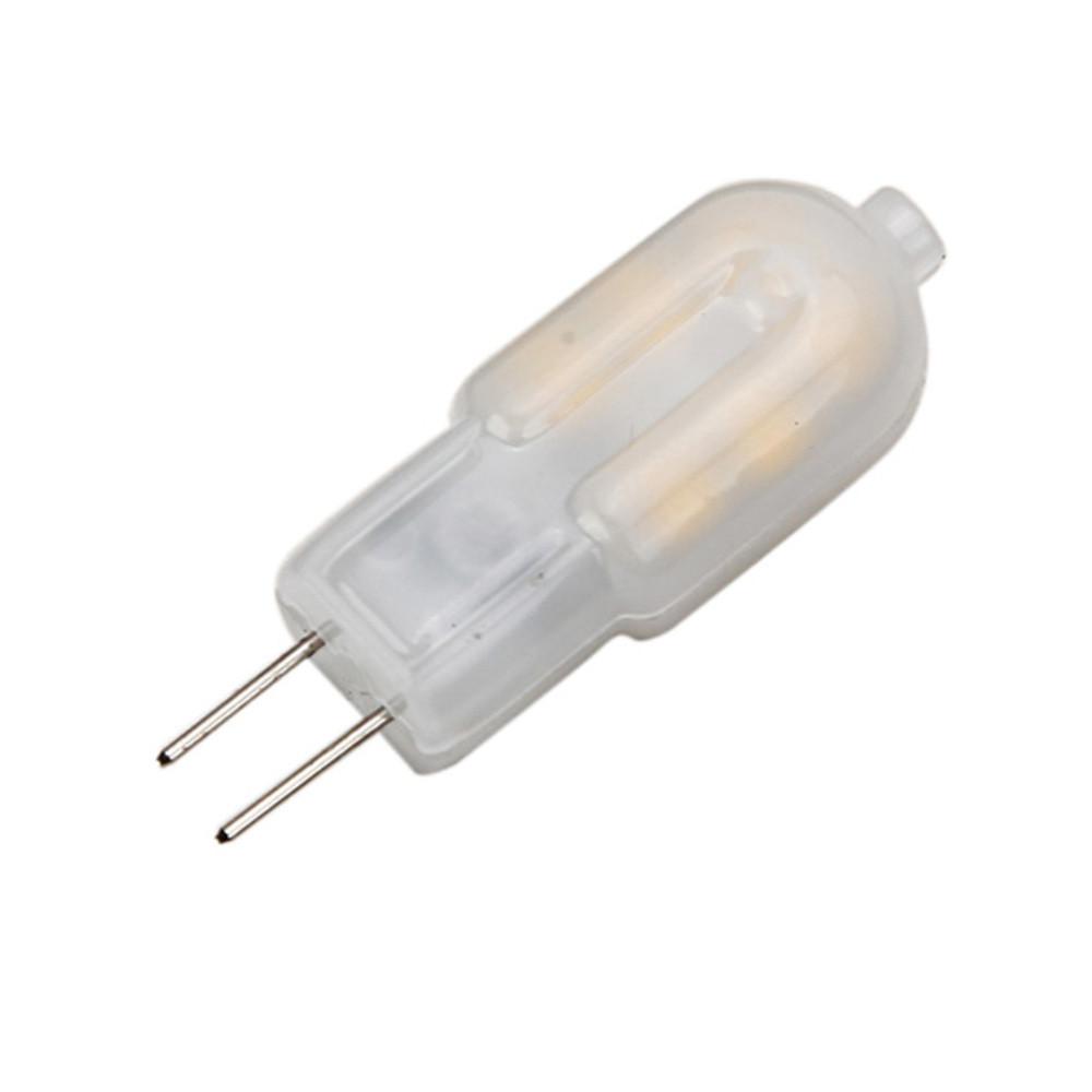 LED lámpa , 12V DC , kapszula , G4 foglalat , 2 Watt , 360°, meleg fehér , Optonica