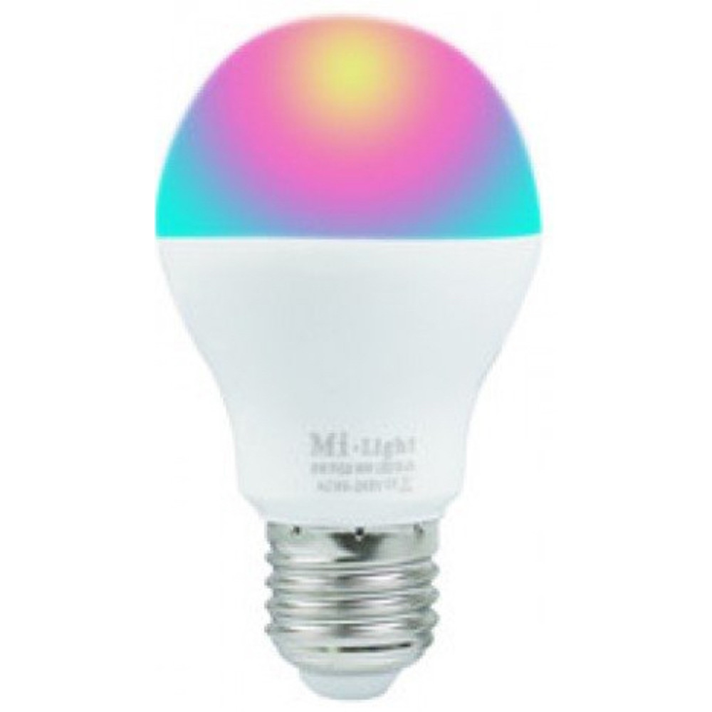 RGB-CCT LED lámpa , égő , körte , E27 foglalat , 6 Watt , SMART , Miboxer (Mi-Light) , FUT014