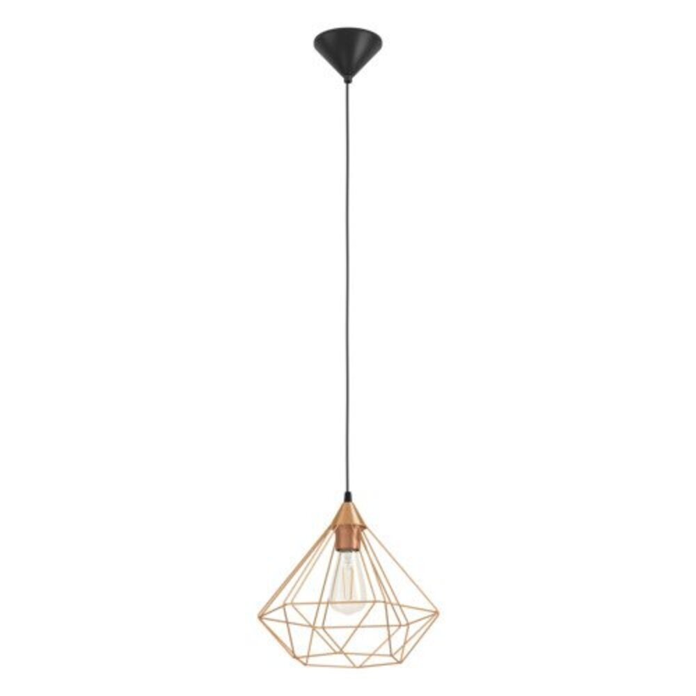 LED lámpa függeszték , mennyezeti , E27 , acél , réz , EGLO , TARBES , 94194