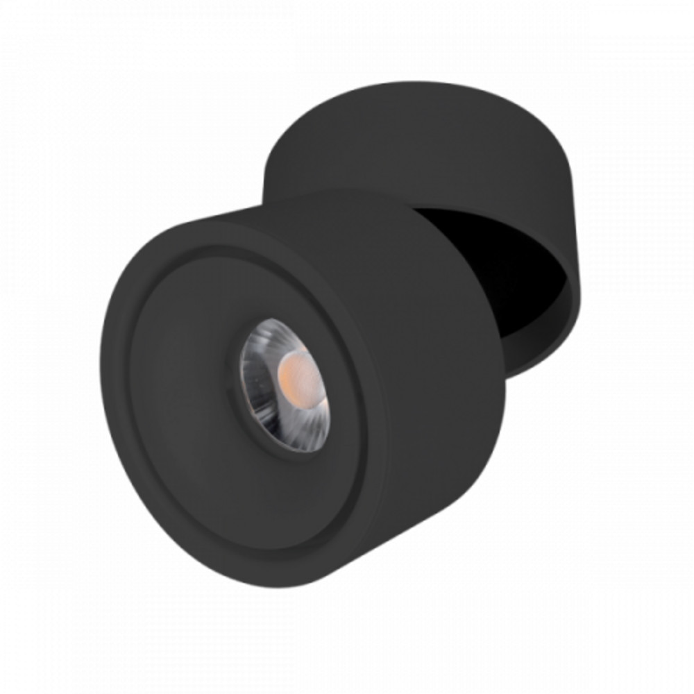 LED fényvető , mennyezetre szerelhető , 15 Watt , billenthető , 24° , meleg fehér , fekete , Elmark
