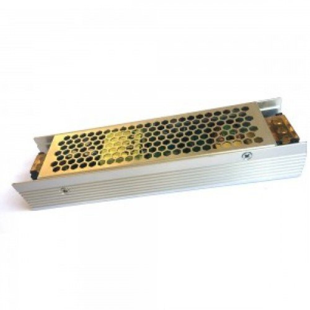 LED tápegység , 12 Volt , 120 Watt , 10A , ipari , fémházas , Slim , vékony , VT