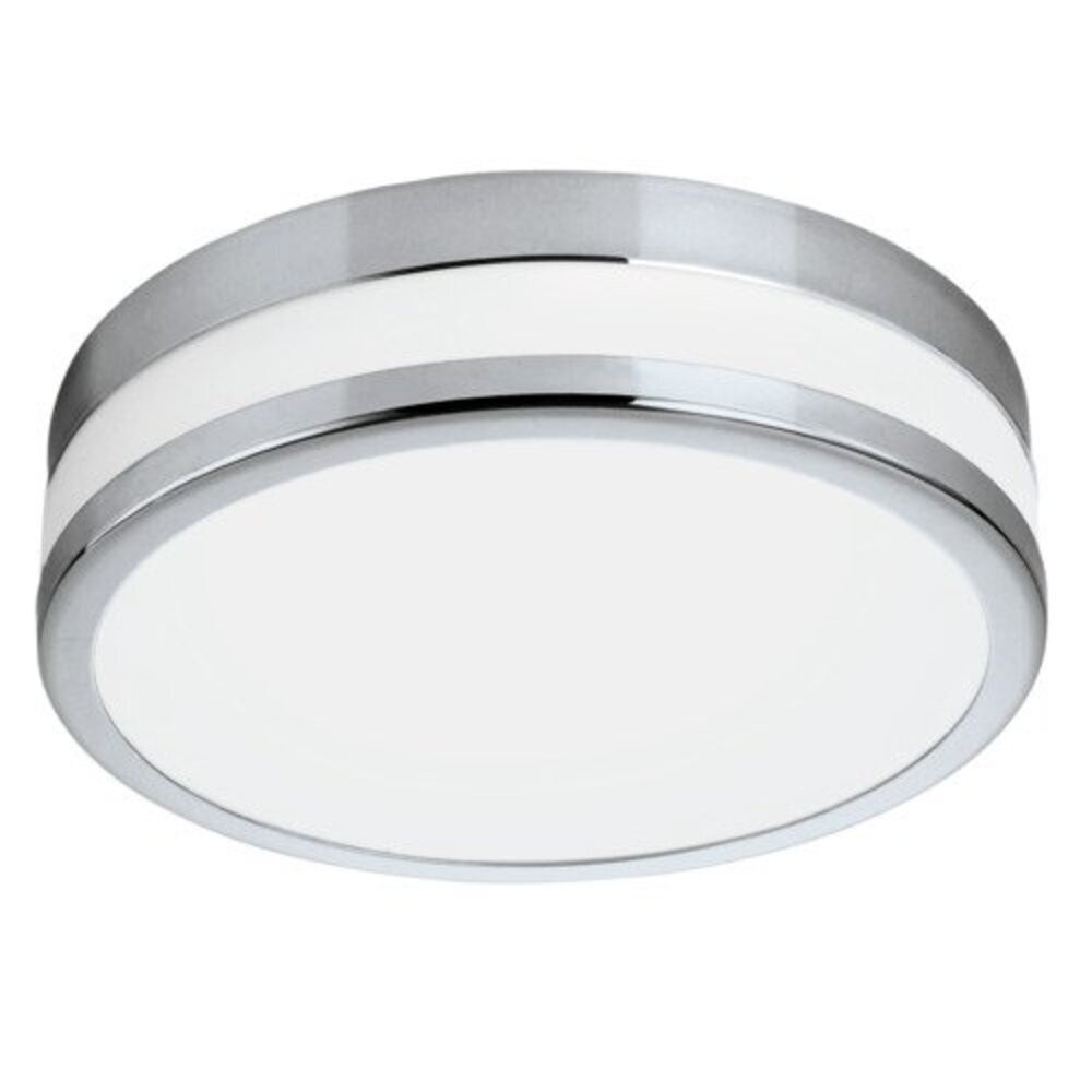 LED lámpatest , mennyezeti/fali , 11 Watt , meleg fehér , króm , IP44 , EGLO , LED PALERMO , 94998