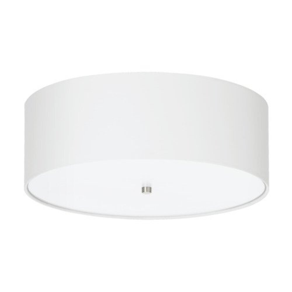 LED lámpatest, mennyezeti , 3 X E27 , acél , fehér , matt nikkel , EGLO , PASTERI , 94918