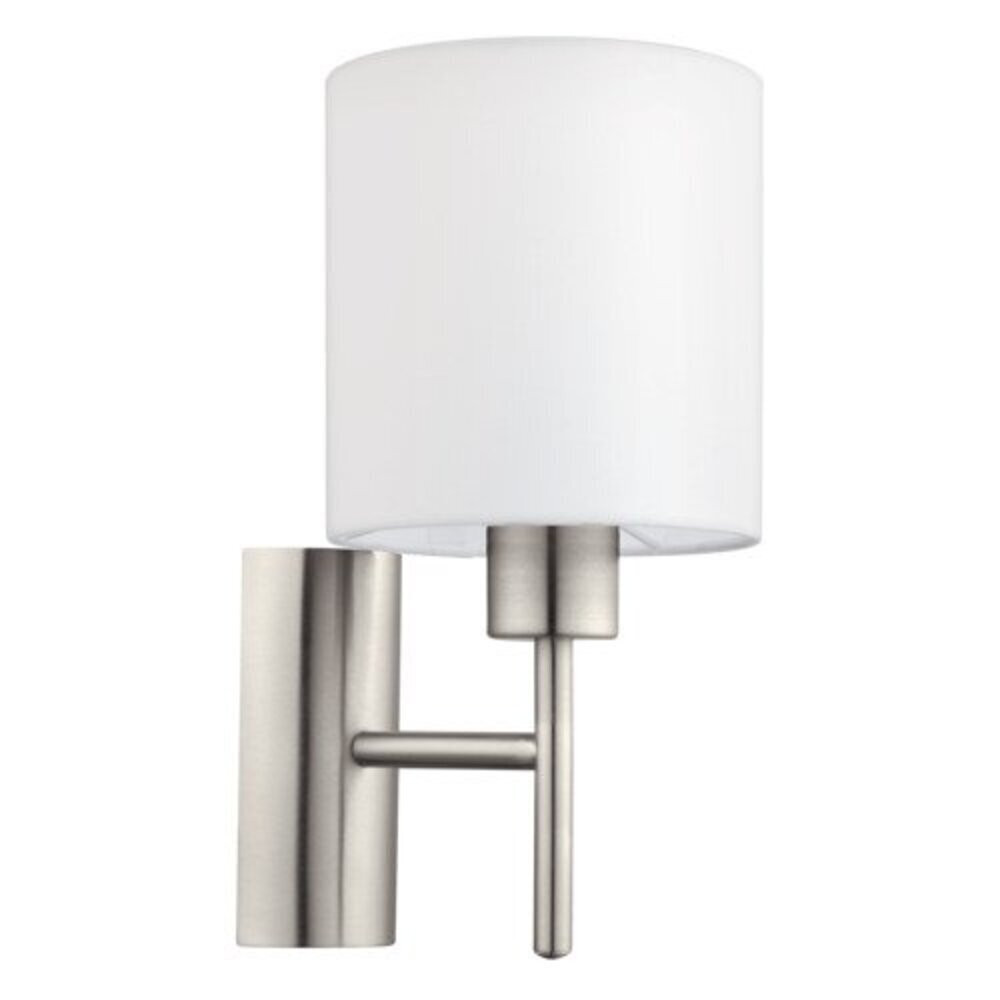 LED lámpatest , fali , E27-es foglalatú , textil , fehér , fehér , EGLO , PASTERI , 94924