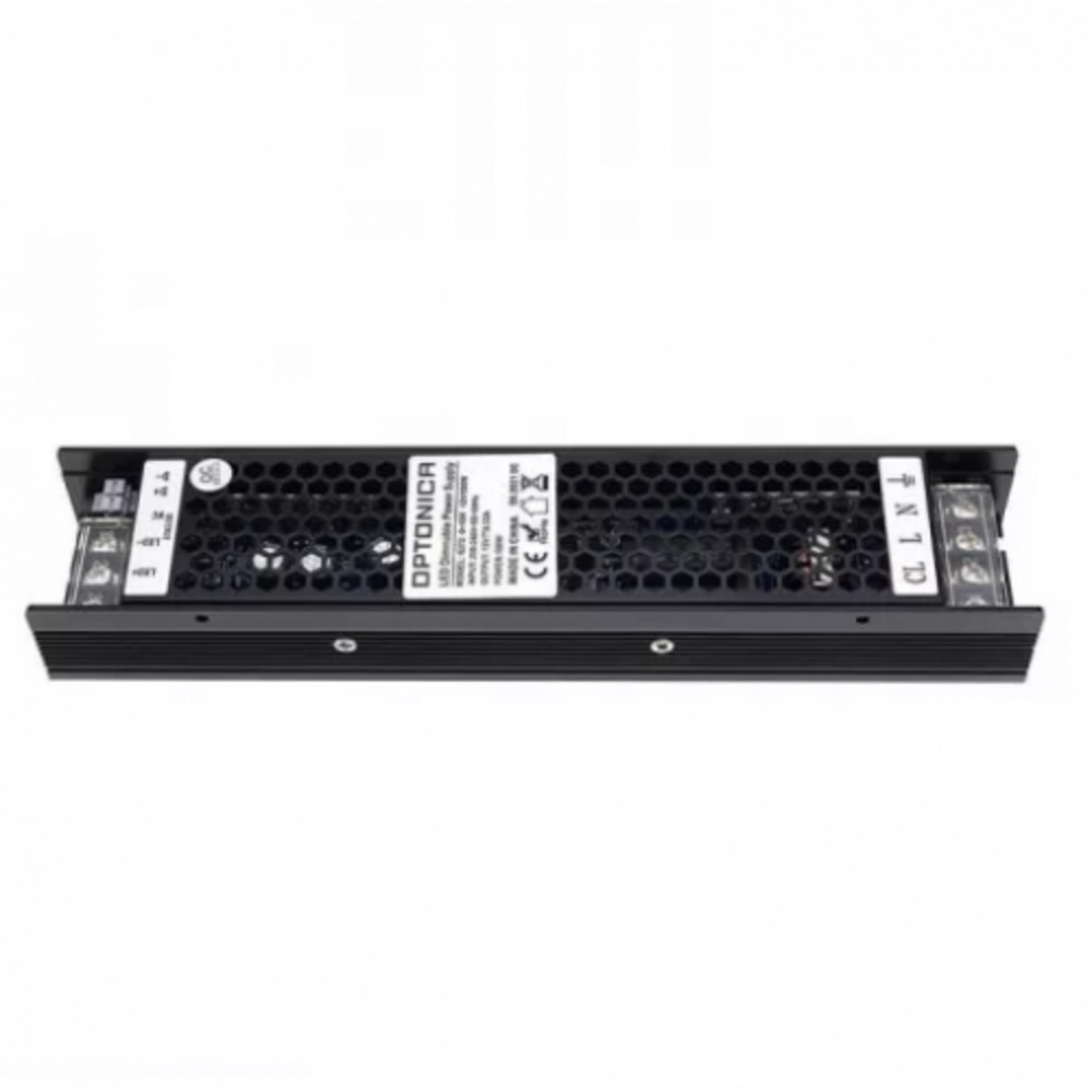 LED tápegység , 12 Volt , 100 Watt , 8.33A , ipari , slim, 0-10V dimmelhető