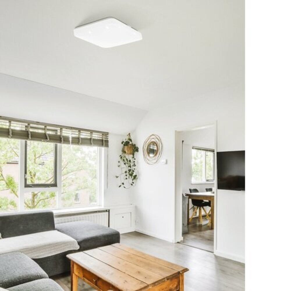 LED lámpatest , mennyezeti/fali , négyzet , 17.3W , meleg fehér , EGLO , FRANIA , 97876