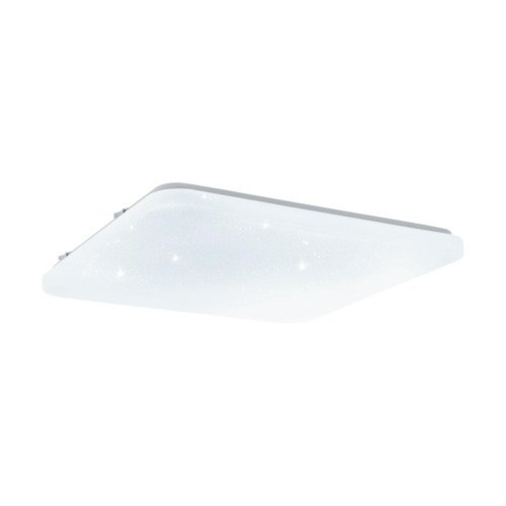 LED lámpatest , mennyezeti , négyzet , kristály hatású , 33.5W , természetes fehér , EGLO , FRANIA-S , 33609