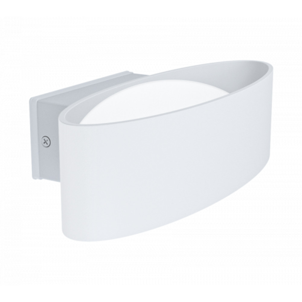LED lámpa , oldalfali , 2 irányú , 10W , meleg fehér , fehér , kültéri , IP44 , EGLO , CHINOA , 98709