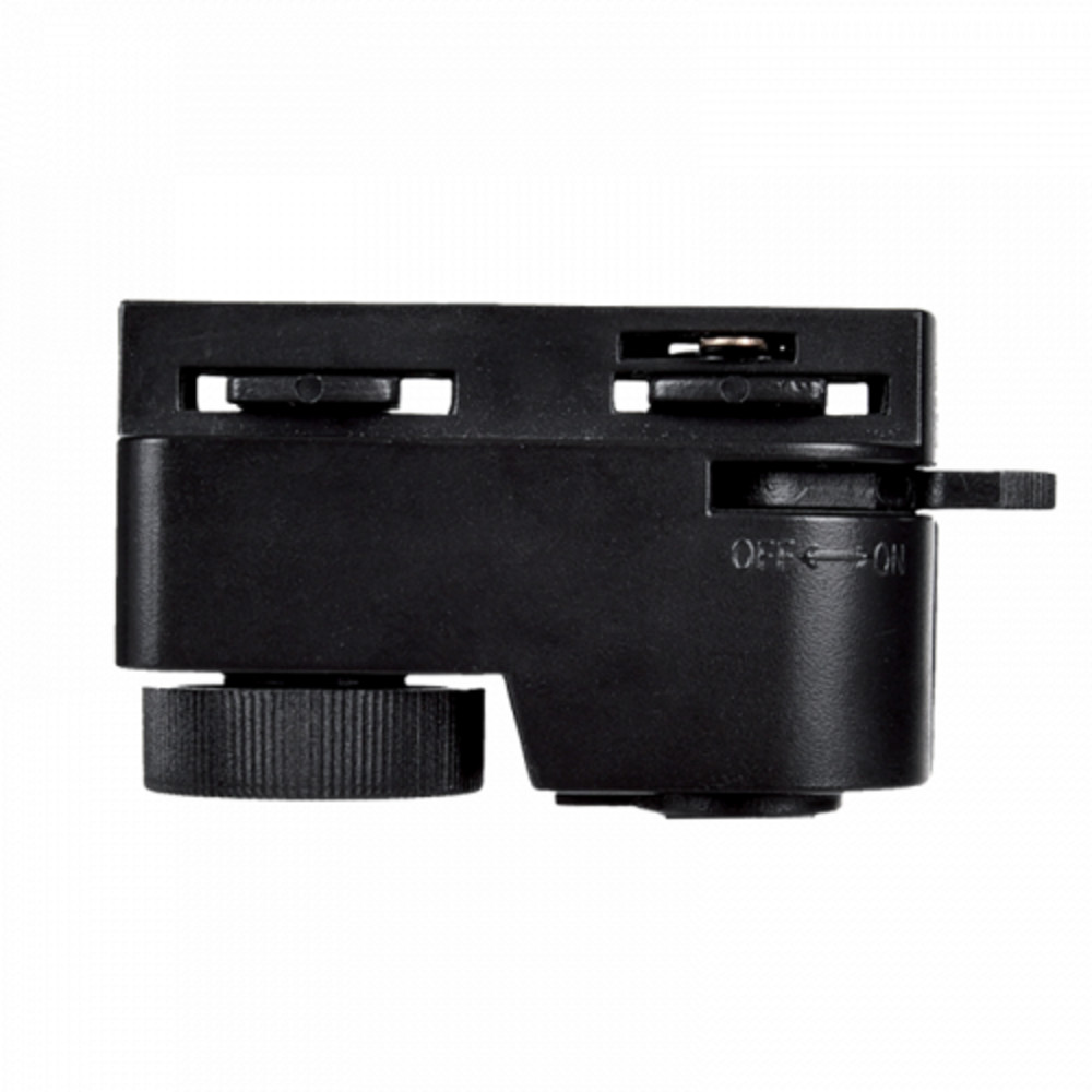 Track light sín adapter függesztékek csatlakoztatására , 1 fázisú , 2 pólusú , fekete