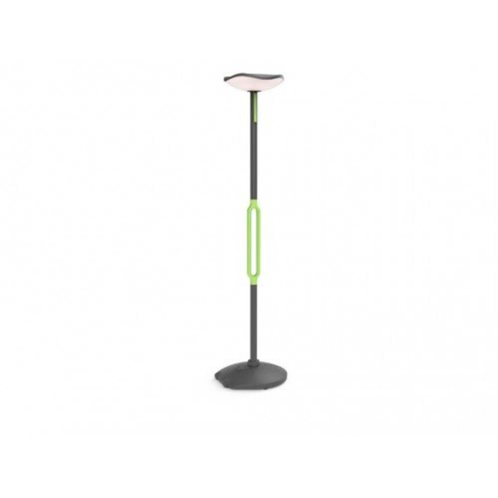 Led lámpatest , álló , 8W , napelemes , 190 cm , meleg fehér , Bluetooth hangszóróval , IP54 , LUTEC , POPPY
