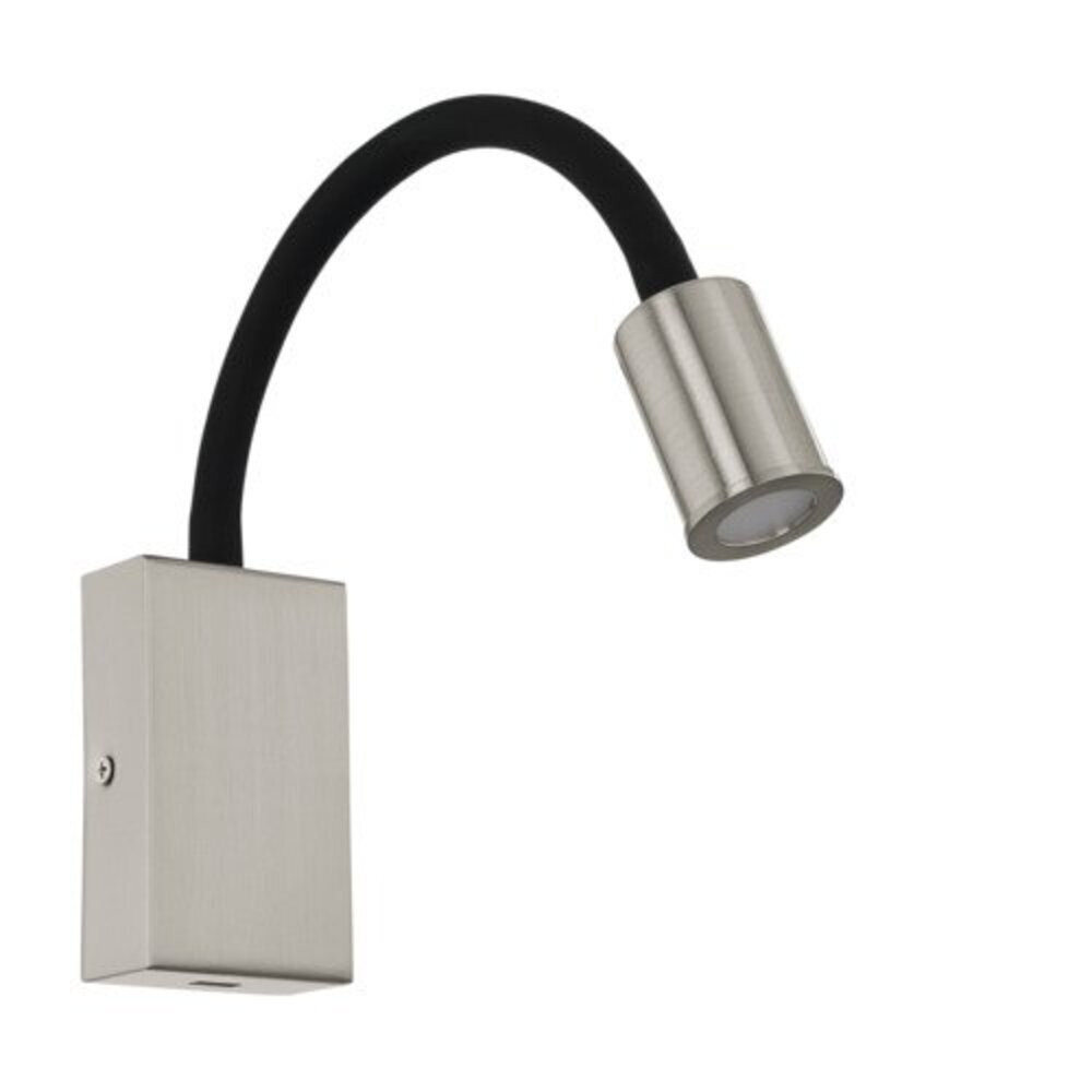 LED lámpa , fali , 3.5watt , meleg fehér , matt nikkel , EGLO , TAZZOLI , 96567