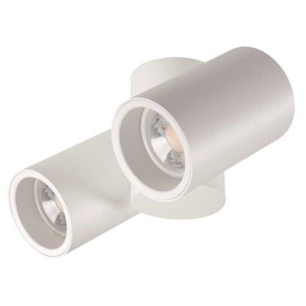 LED lámpatest , mennyezeti , spot , 2x5W , GU10 foglalat , fehér , BLURRO
