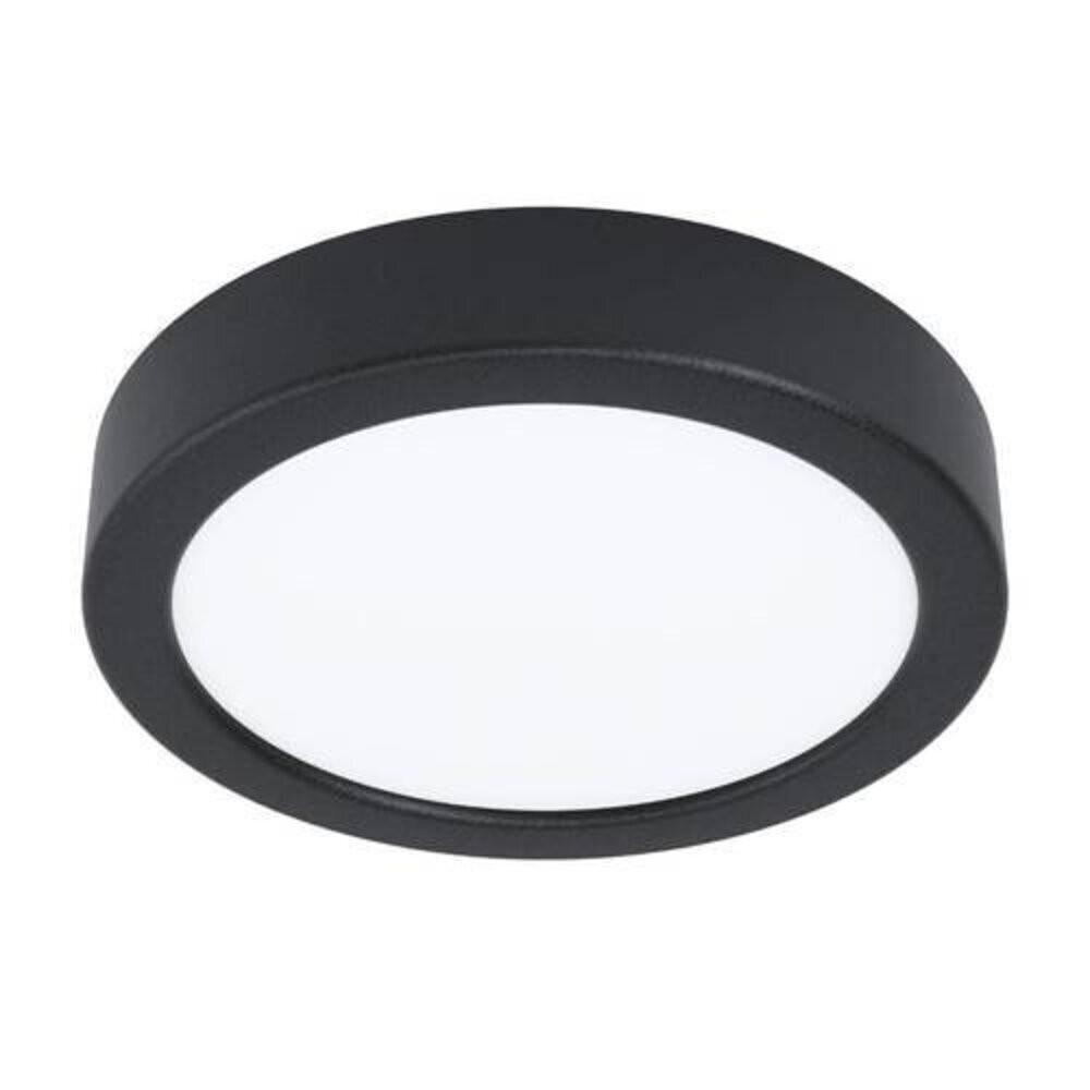 LED panel , 10.5W , falon kívüli , kerek , meleg fehér , fekete keret , EGLO , FUEVA 5 , 99222