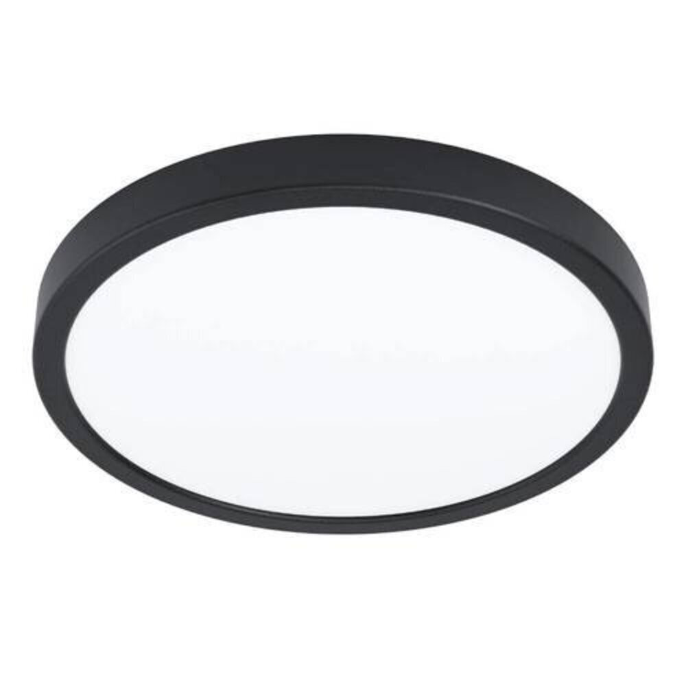 LED panel , 20W , falon kívüli , kerek , meleg fehér , fekete keret , EGLO , FUEVA 5 , 99224