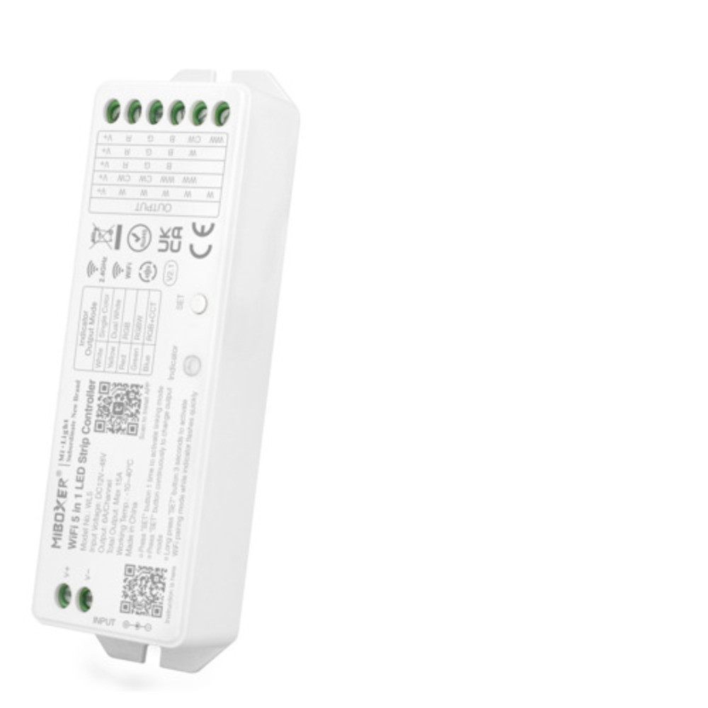 Univerzális csoport (zóna) vezérlő , 5in1 , group control, SMART , MESH , WIFI BOX funkcióval , Miboxer (Mi-Light) , WL5