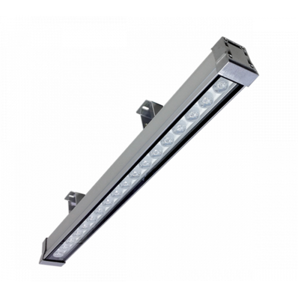 LED fényvető , ipari , lineáris , falmosó , 18 Watt , RGB , IP67