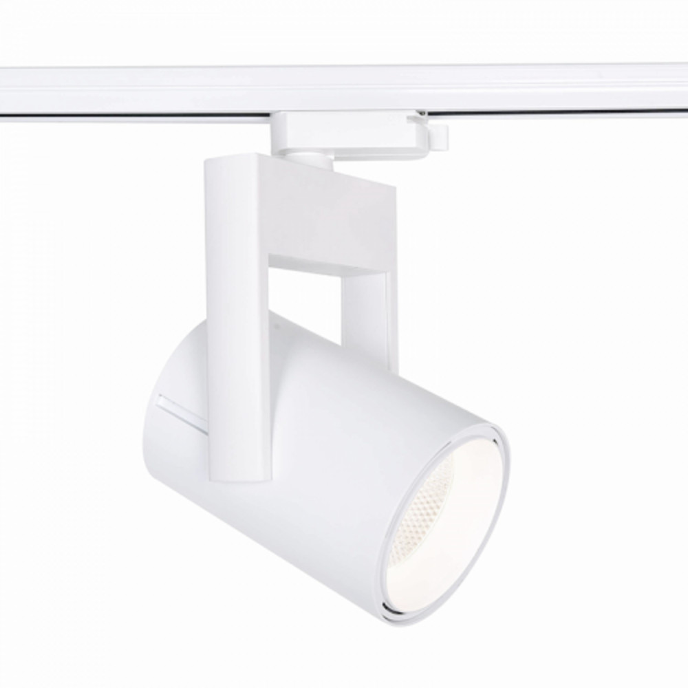 Sínes LED lámpa , track light , 3 fázisú , 4 pólusú , 35 Watt , 38° , természetes fehér , fehér , Elmark