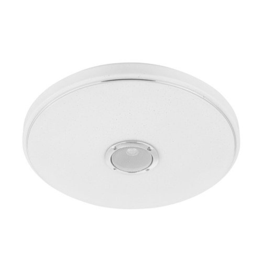 LED panel , 18W , falon kívüli , Bluetooth hangszóróval , kristály hatású , RGB , CCT , dimmelhető , IP44 , EGLO , MILAZZO , 33703