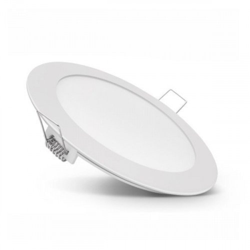 LED panel , 6W , süllyesztett , kerek , hideg fehér , Optonica