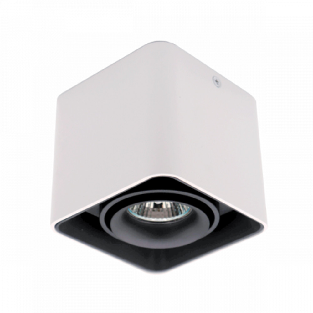 LED lámpatest , mennyezeti , spot , GU10 foglalat , fehér , fekete , DL-044