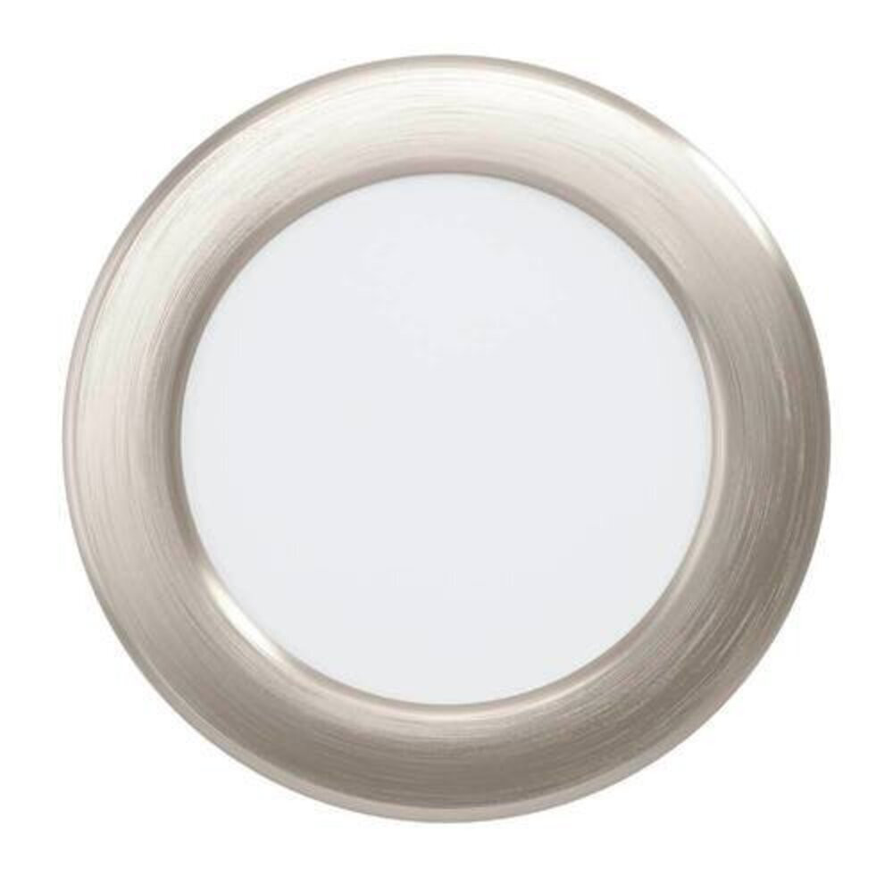 LED panel , 5.5W , süllyesztett , kerek , meleg fehér , matt nikkel keret , EGLO , FUEVA 5 , 99137