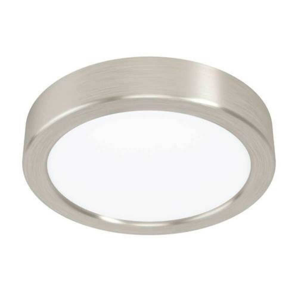 LED panel , 10.5W , falon kívüli , kerek , meleg fehér , matt nikkel , EGLO , FUEVA 5 , 99218