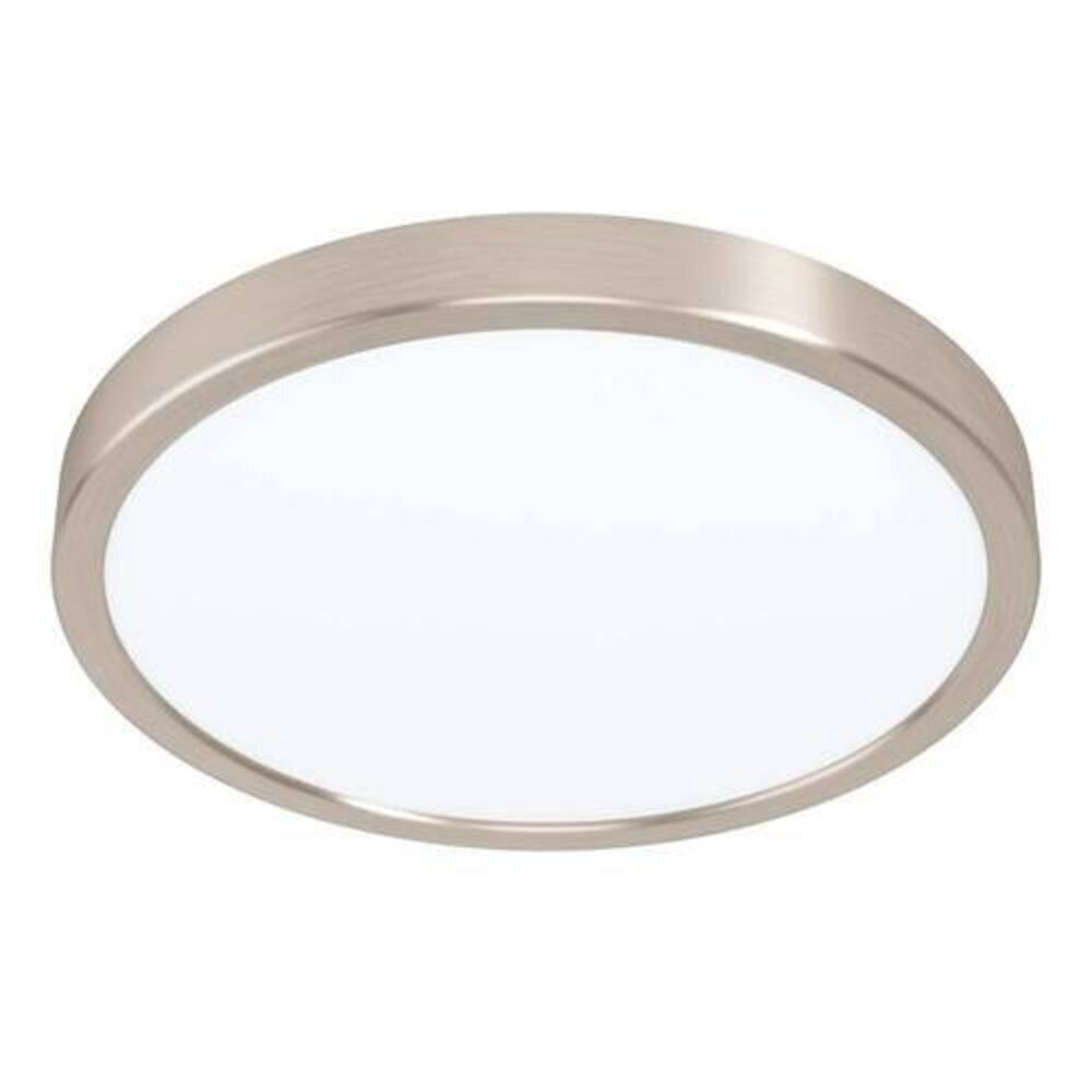 LED panel , 20W , falon kívüli , kerek , természetes fehér , matt nikkel keret , EGLO , FUEVA 5 , 99232