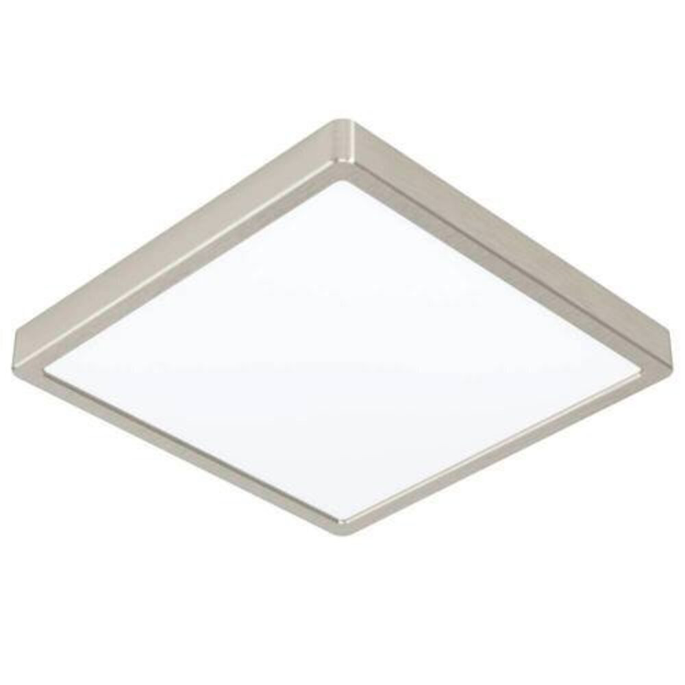 LED panel , 20W , falon kívüli , négyzet , meleg fehér , matt nikkel keret , EGLO , FUEVA 5 , 99242