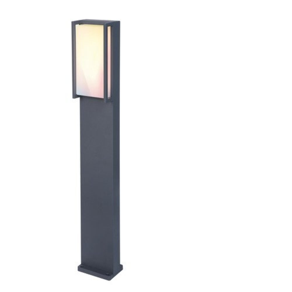 LED lámpatest , állólámpa , 16W , RGB , CCT , dimmelhető , kültéri , IP54 , LUTEC CONNECT , QUBO