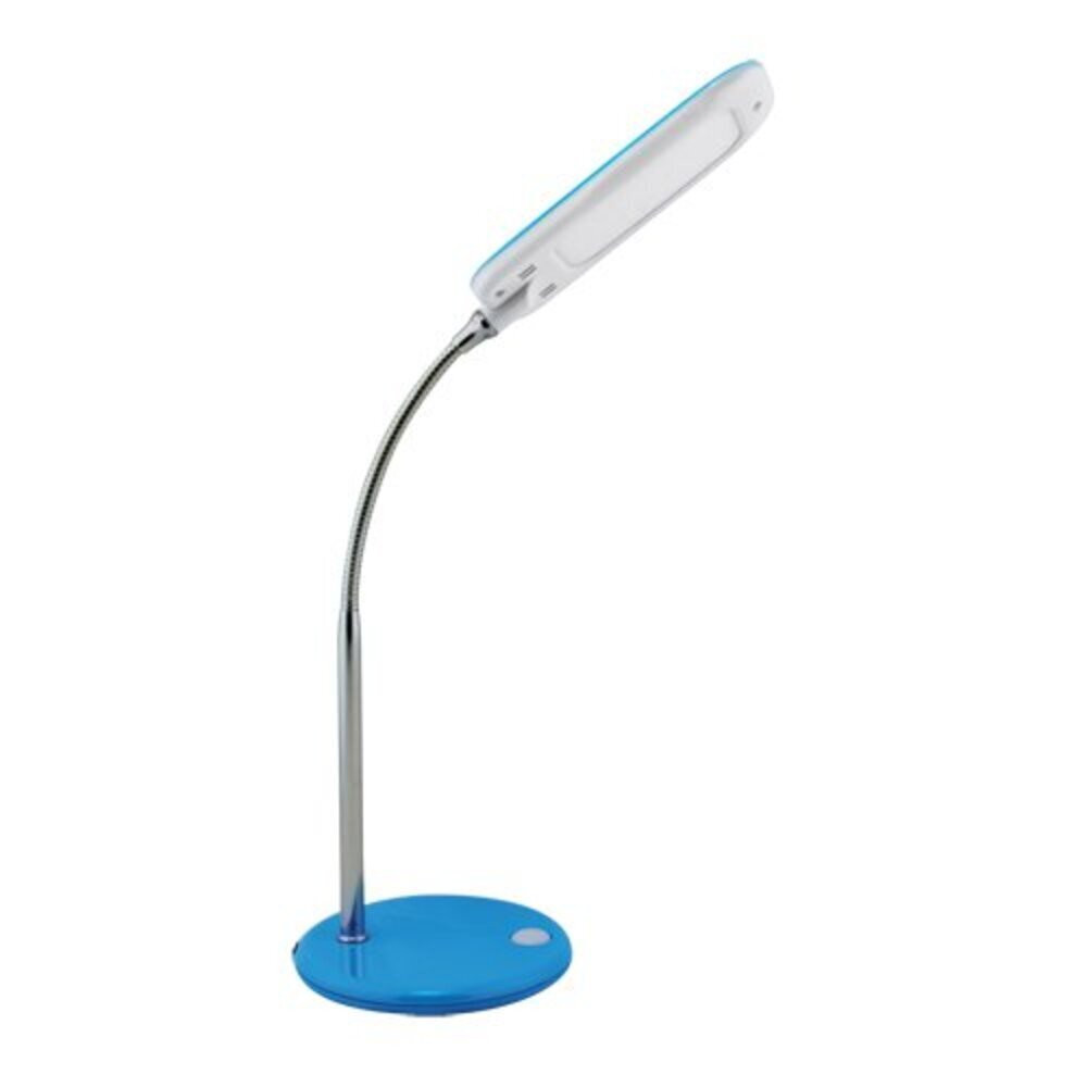 LED lámpatest , asztali , 6 Watt , természetes fehér , kék