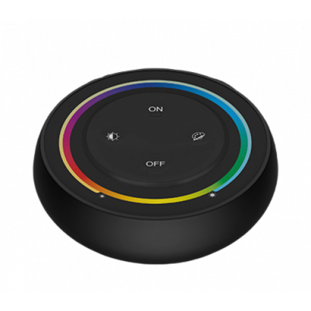 Vezeték nélküli , elemes , fali , érintős , dimmer , RGB-CCT , fekete , Rainbow , Miboxer (Mi-Light) , S2-B