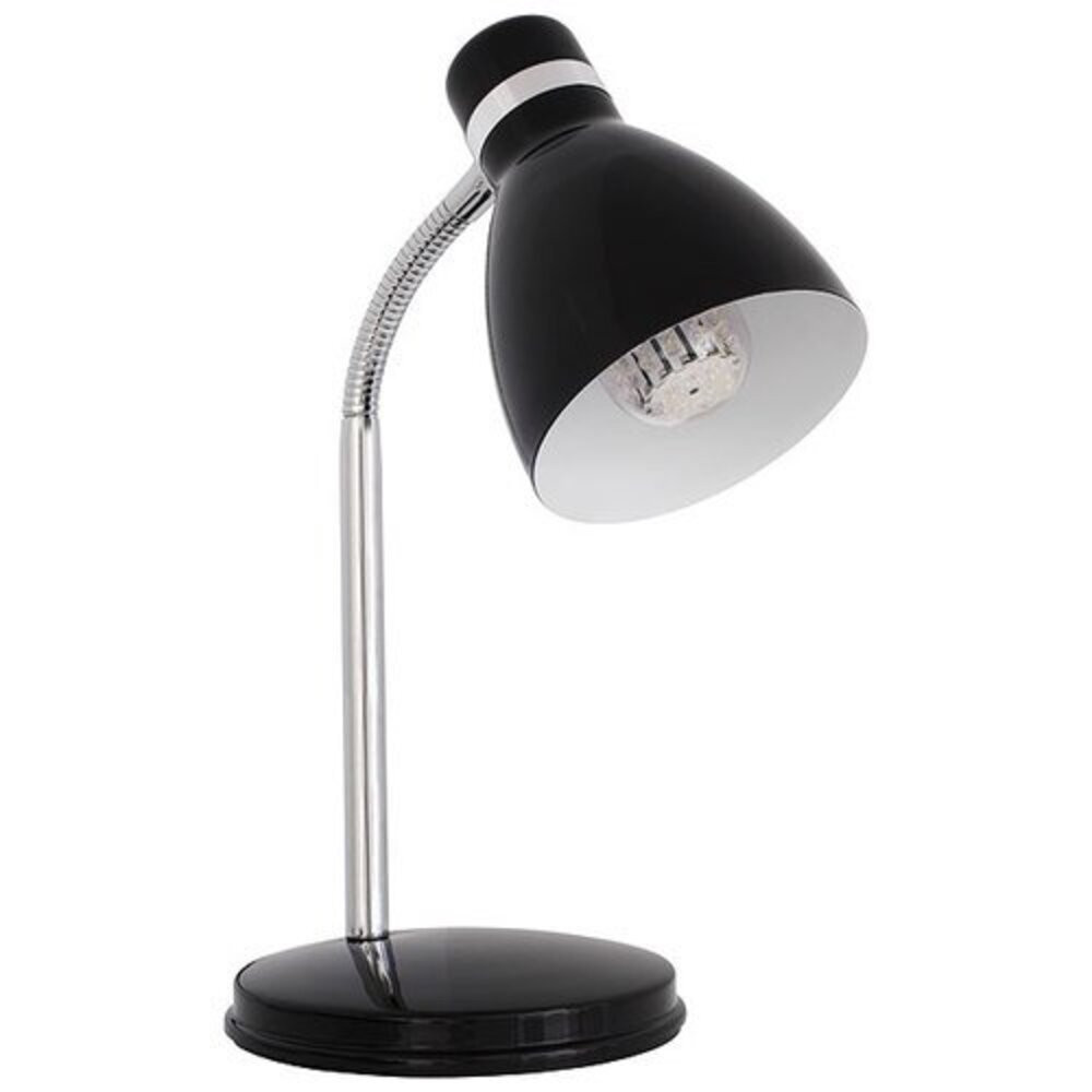 LED lámpa , asztali , E14 , fekete, Kanlux , ZARA , 7561