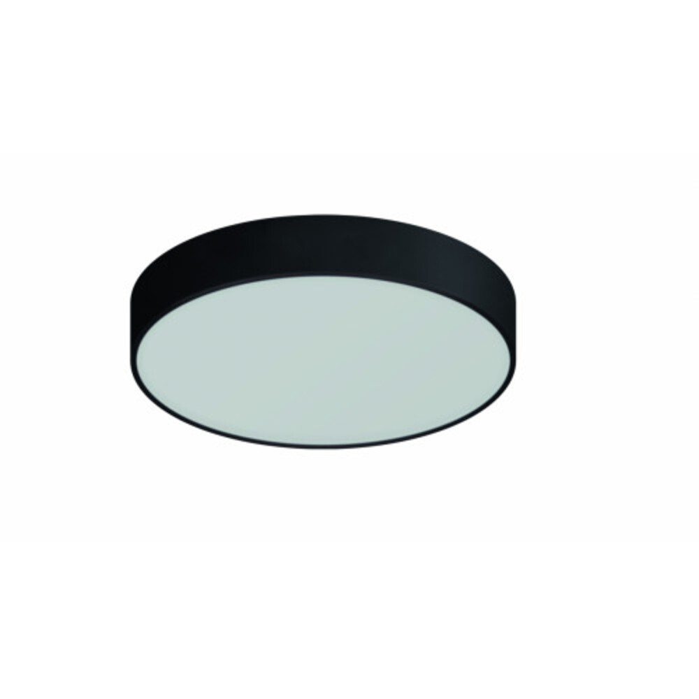 LED lámpatest , mennyezeti , kerek , 50 cm , 48W , természetes fehér , fekete , STRÜHM ,Totem