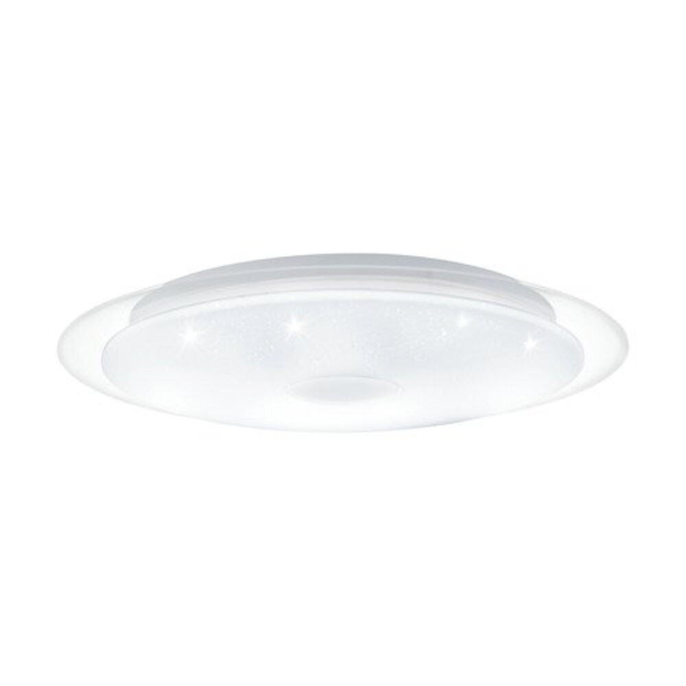 LED lámpatest , mennyezeti/fali , kerek , kristály hatású , 24W , meleg fehér , EGLO , IGROKA , 75534