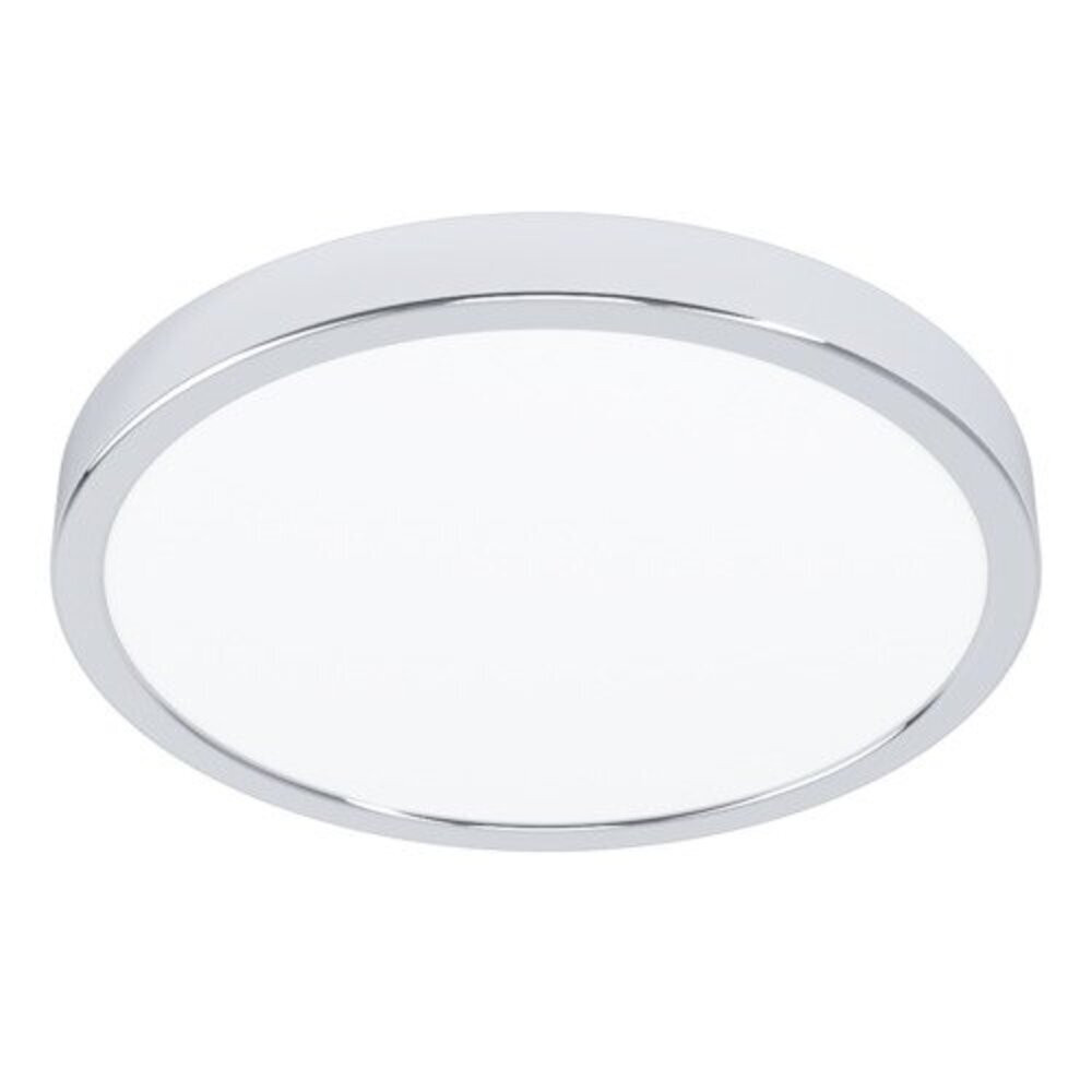 LED panel , 20.5W , falon kívüli , kerek , természetes fehér , króm keret , IP44 , EGLO , FUEVA 5 , 30892