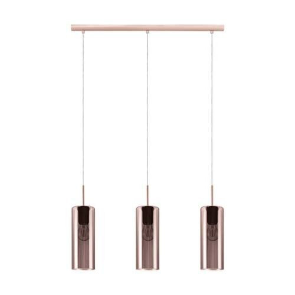 LED lámpa , függeszték , mennyezeti , 3 x E27 foglalat , vörösréz , EGLO , SELVINO , 98699