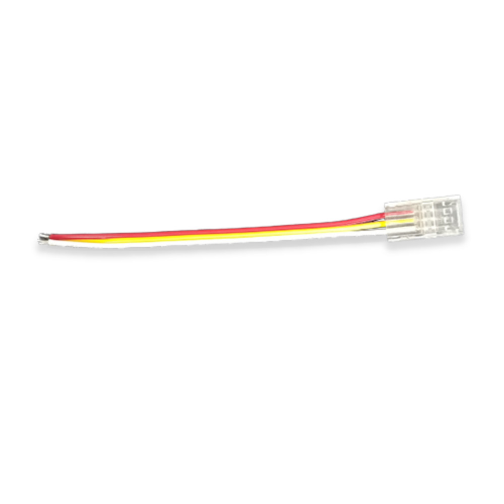 Gyorscsatlakozó , 8 mm-es LED szalaghoz , 2 pólusos , vezeték-szalag toldáshoz , IP20/IP65 , MULTI SNAP