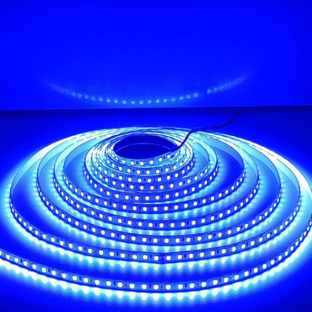 LED szalag , PRO Series , 2835 , 128 led/m , 7.6 Watt/m , kék , 5 év garancia