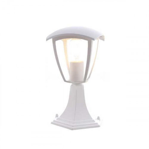 LED lámpatest , E27-es foglalat , állólámpa , 29 cm , kültéri , matt fehér , IP44