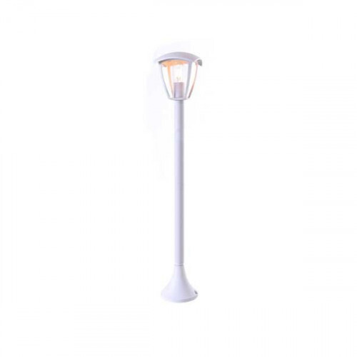 LED lámpatest , E27-es foglalat , állólámpa , 90 cm , kültéri , matt fehér, IP44