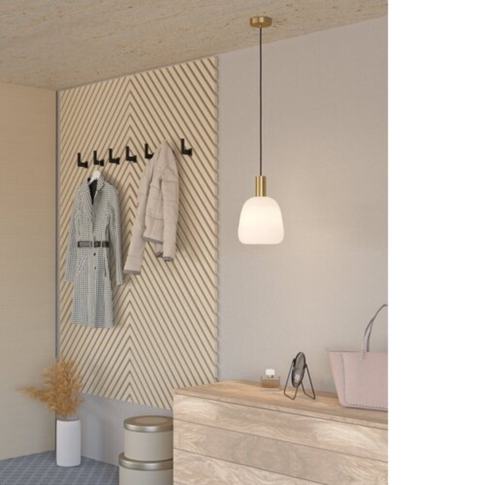 LED lámpa , függeszték , mennyezeti , E27 foglalat , arany , EGLO , MANZANARES , 900305