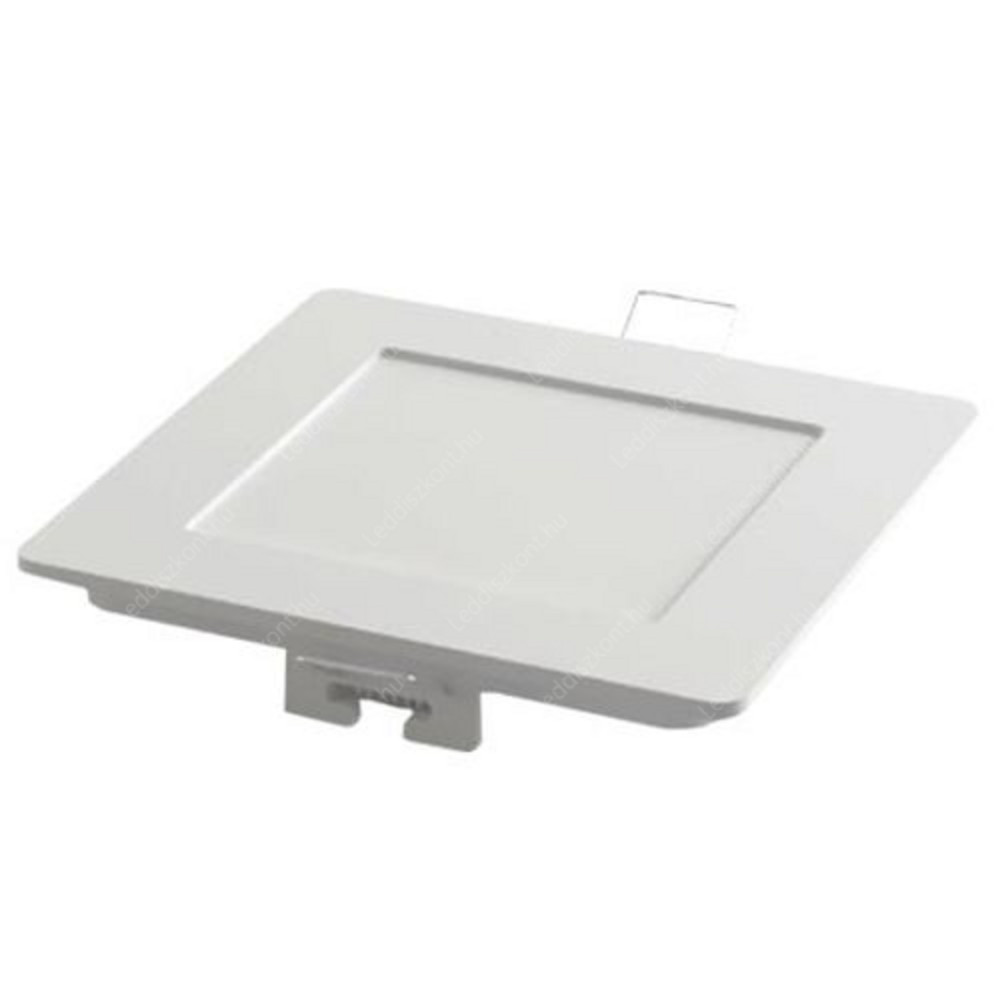 LED panel , 5W , süllyesztett , négyzet , meleg fehér , INESA